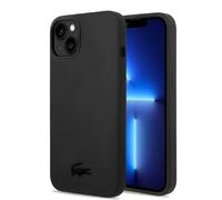 Lacoste LCHCP14MSK Coque de protection rigide en silicone pour iPhone 14 Plus 6,7" Noir