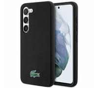 Lacoste LCHCS23SSLOK Coque rigide en silicone pour S23 S911 Noir