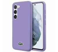 Lacoste LCHCS23SSLOU Coque rigide en silicone pour S23 S911 Violet