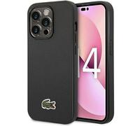 Lacoste LCHMP14XPVCK Coque pour iPhone 14 Pro Max 6,7" Noir Coque rigide Iconic Petit Pique