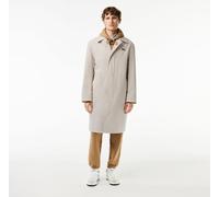 Lacoste Lightweight Showerproof Cotton Twill Trench Coat Hammam M Male