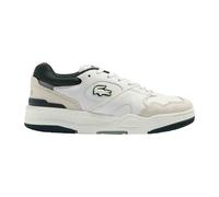Lacoste - Lineshot 223 3 SMA Blanc/Vert Foncé Cuir - Homme - Chaussures - Blanc - Taille: 41 EU