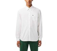 Lacoste Long Sleeve Regular Fit Oxford Button Down Shirt Chemise Homme (Lot de 1)