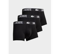 Lacoste Lot de 3 Boxers Croco - Noir M