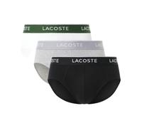 LACOSTE Slip gris / noir / blanc, Taille M