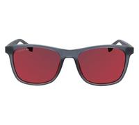 Lacoste Lunettes de soleil L860S Homme Gris mat Taille 56 mm Verres inclus