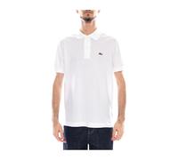 Lacoste - Maglietta M/C Logo - Homme - Tops - Blanc - Taille: S