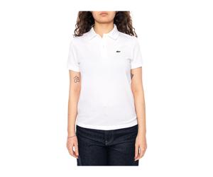 Lacoste - Maglietta M/C Polo - Femme - Tops - Blanc - Taille: 38 FR