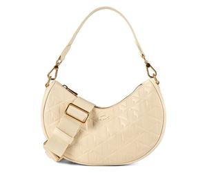 Lacoste Maheki Sac à bandoulière Cuir véritable 24 cm jaune