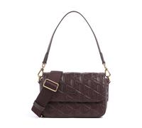 Lacoste Maheki Sac porté épaule rouge foncé, femme