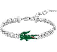 Lacoste Bracelet en chaîne pour Homme Collection ARTHOR en Acier inoxidable