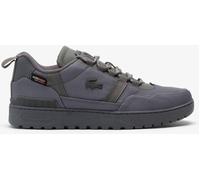 Lacoste Men's Basket Low-Top Trainers Gris foncé 17C 10 (44.5) Male