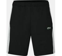 Lacoste Men's Black Woven Tracksuit Shorts Noir/Argent XS Male