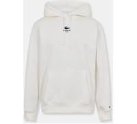 Lacoste Men's Centrlogo Pull Over Hoodie Blanc 70V 2XL Male
