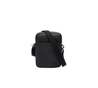 Lacoste Men's Classic Pique Effect Satchel Bag, Black, One Size
