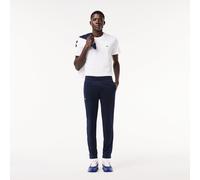 Lacoste Men's Closed Hem Poly Joggers Bleu marine/blanc XS Male