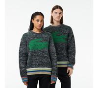 Lacoste Men's Colour Block Croc Crew Neck Jumper Farine/Multico S Male