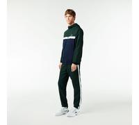 Lacoste Men's Colour Block Full Zip Poly Tracksuit Sinople/Marine XS Male