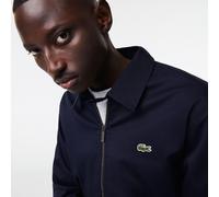Lacoste Men's Gabardine Zipped Bomber Jacket Bleu marine XS Male
