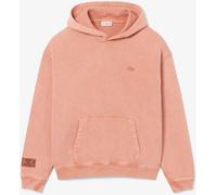 Lacoste Men's Garment Dyed Relaxed Fit Over The Head Hoodie Latte I1K (Pas besoin de traduction) L Male