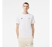 Lacoste Men's Garros Short-Sleeve Regular Fit T-Shirt Blanc XS Male