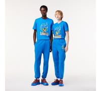 Lacoste Men's Iconic Print Closed Hem Fleece Joggers Hilo XS Male