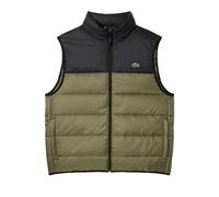 Lacoste Men's Jacket Veste de Sport, Kaki/Noir, 54 Homme