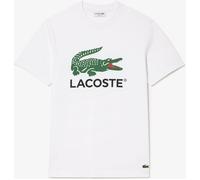 T-shirt Lacoste Classic Logo manche courte blanc vert noir - XXL