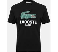 Lacoste Men's Large Croc Regular Fit T-Shirt Noir 031 3XL Male
