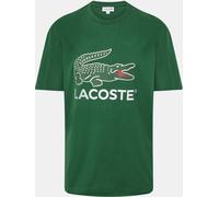 Lacoste Men's Large Croc Regular Fit T-Shirt Vert M Male