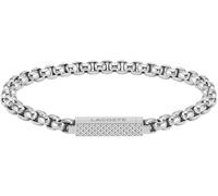 Lacoste Bracelet en Chaîne pour Homme Collection L'ESSENTIEL en Acier Inoxidable - 2040123