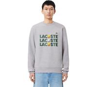 Lacoste Men's Logo Crew Neck Jumper Chine d'argent XS Male
