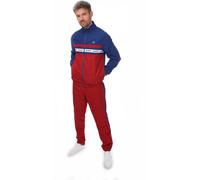 Lacoste Men's Logo Stripe Performance Tracksuit Capitaine/Ora XS Male