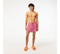 Lacoste Men's Logo Swim Shorts Phare Rouge S Male