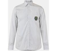Lacoste Men's Long-Sleeve Patterned Shirt Farine/Croissant 3XL Male