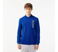 Lacoste Men's Long-Sleeve Polo Shirt Cobalt XL Male