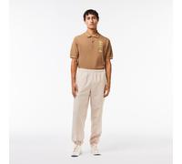 Lacoste Men's Monogram Print Closed Hem Fleece Joggers Sciure/Laponie S Male