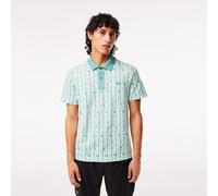 Lacoste Men's Printed Short-Sleeve Polo Shirt Floride/Menthe XS Male
