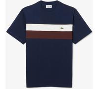 Lacoste Pour des hommes T-shirt Color Block, Bleu
