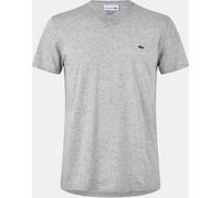 Lacoste Men's Regular Fit V-Neck T-Shirt Chine d'argent XS Male
