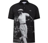 Lacoste Men's Rene Graphic Short-Sleeve Polo Shirt Noir S Male