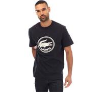 Lacoste Men's Round Logo Regular Fit T-Shirt Abysme 2XS Male