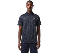 Lacoste Men's Short-Sleeve Performance Polo Shirt Bleu marine/blanc XS Male