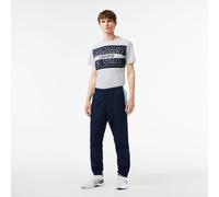 Lacoste Men's Slim Fit Joggers Bleu marine/blanc S Male