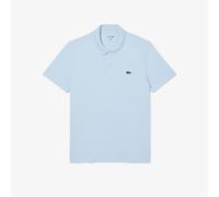 Lacoste Men's Small Croc Cotton Short Sleeve Polo Shirt Bleu T01 S Male