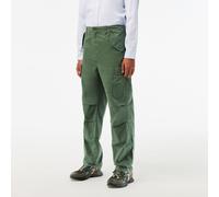 Lacoste Men's Straight Fit Cargo Trousers Séquoia 50W R Male