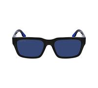 Lacoste Men's Sunglasses L6004S - Dark Grey with Solid Blue Lens