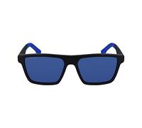 Lacoste Men's Sunglasses L998S - Matte Black/Blue with Blue Mirror Lens