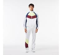 Lacoste Men's Tennis X Daniil Medvedev Poly Tracksuit Blanc/Limeira 3XL Male