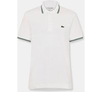 Lacoste Men's Tipped Short-Sleeve Polo Shirt Blanc 001 M Male